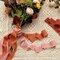 Fall Ribbon: 3 Rolls Terracotta Ribbon, 1.5" x 7 Yards Chiffon Silk Ribbon Set for Gift Wrapping, Wedding Invitations, Bouquet Wrap, Bridal Bouquets, Bouquets, DIY Crafts